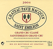 Chateau Pavie Macquin 2004